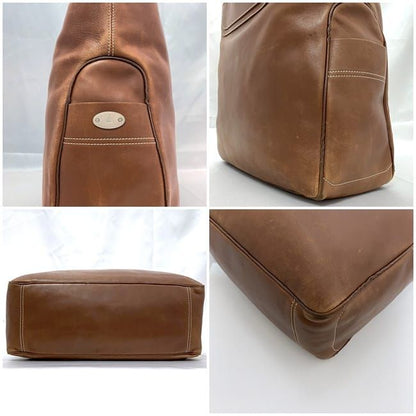 Celine Tote Boogie Bag Brown Large Leather Preowned