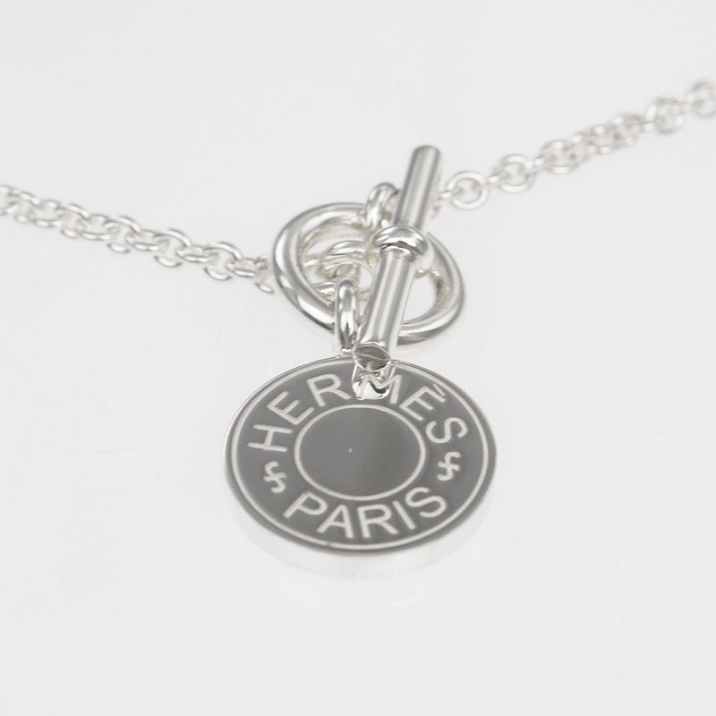 Hermes Necklace Amulet Serie Pendant Silver - Ag925 40cm (15.75in)