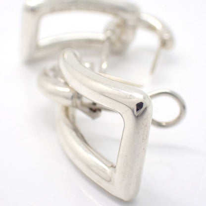 Tiffany & Co Earrings 925 Biscayne Drop Rectangle SV Silver 2002 Tiffany & Co