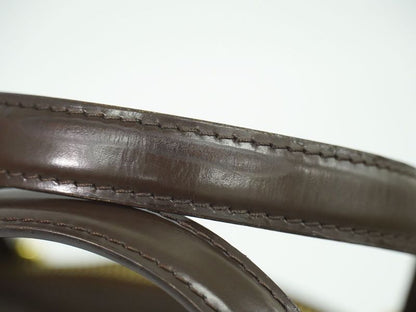 Authentic Louis Vuitton LV Verona PM Damier Ebène Tote Handbag Brown N41117