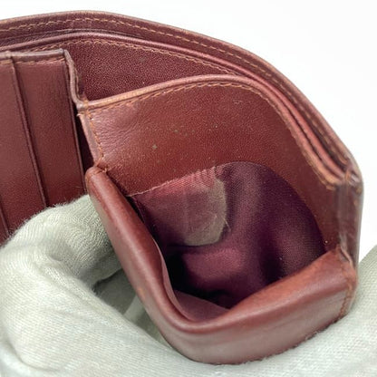 Cartier Fold Wallet Ec22900 Bordeaux Must Vintage