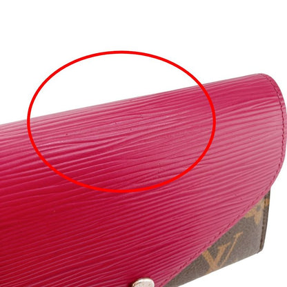 Louis Vuitton M60494 Monogram Portefeuille Marillet Compact Trifold Wallet With