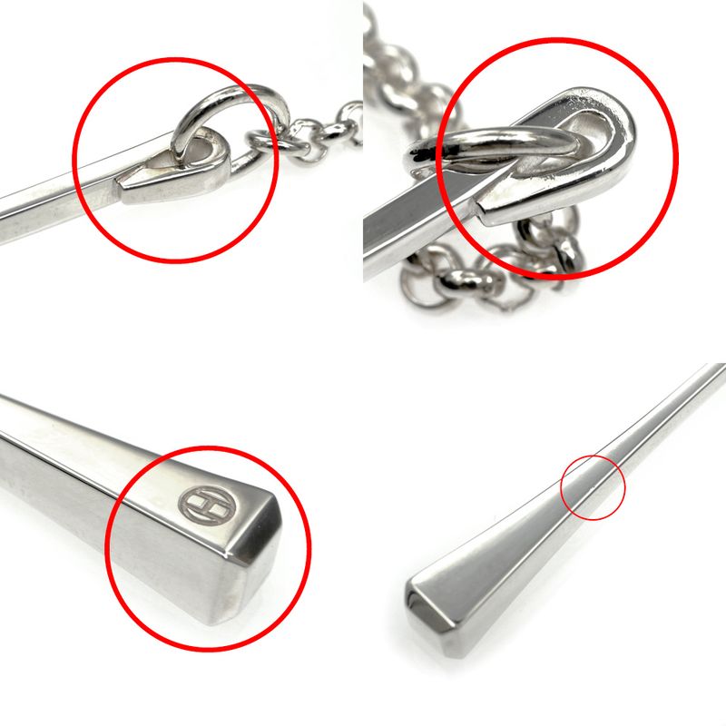 Hermes Necklace Cour De Forges Ag925 Silver - Accessories - Pendant