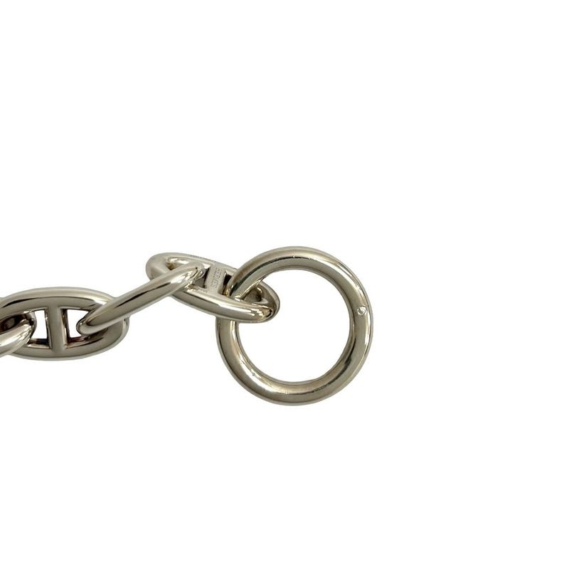 Hermes Chaine D'ancre GM 11 Pieces Silver 925 Chain Bracelet Bangle Accessory