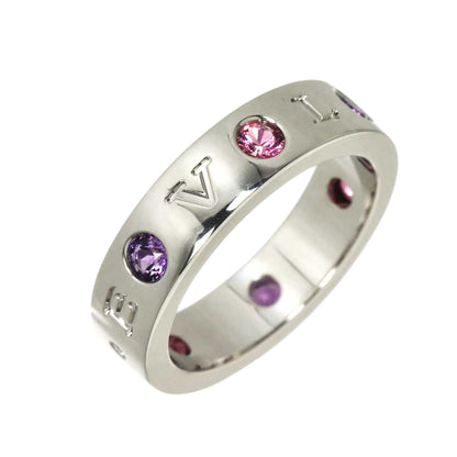 Bvlgari Roman Sorbet 53 Ring Amethyst Tourmaline Diamond 18k WG 750 Certificate