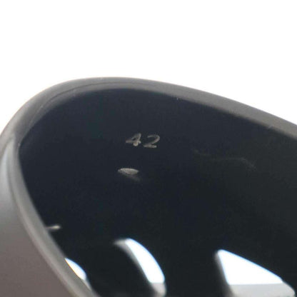 Bottega Veneta 23ss Mule Rubber Sandals Black 42