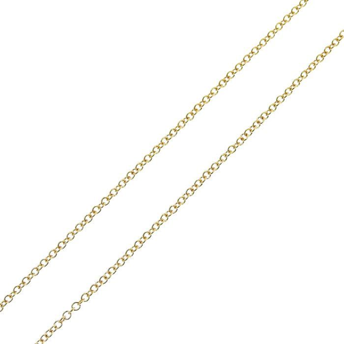 Tiffany & Co Tiffany & Co By-the-yard Diamond Necklace 18K Yellow Gold 750