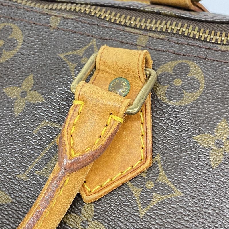 Louis Vuitton Handbag Monogram Speedy 30 M41108 Brown Ladies