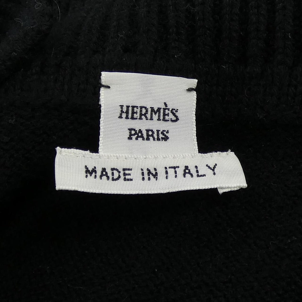 Hermes Dress Cashmere Black — view 4