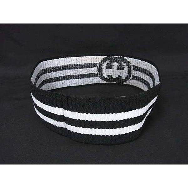 Gucci Interlocking Polyester Rubber Thread Headband Hair Black — view 2