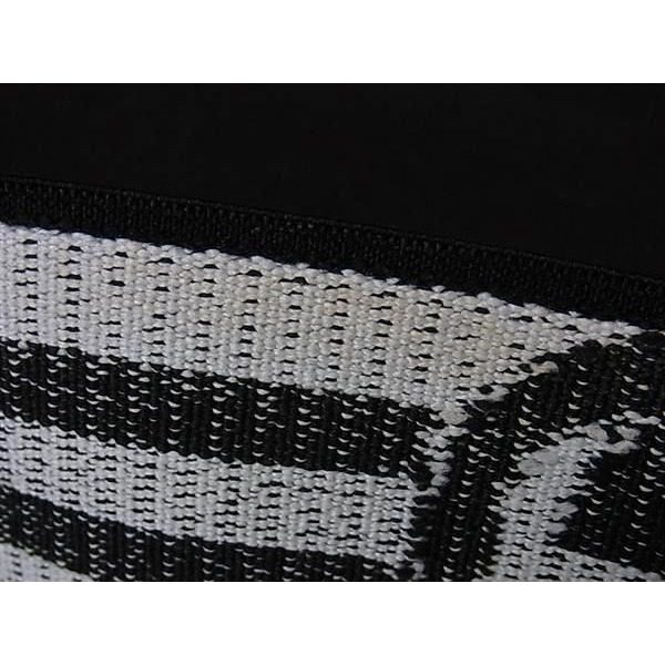 Gucci Interlocking Polyester Rubber Thread Headband Hair Black — view 6