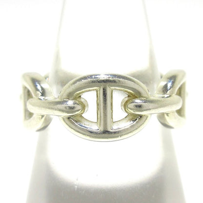 Hermes Ring 51 Chaine D'ancre Silver