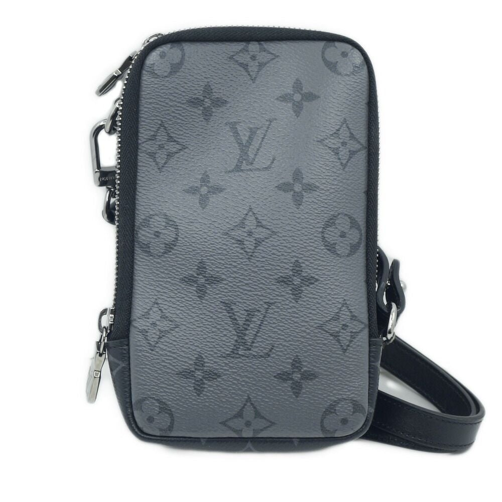 Louis Vuitton Monogram Double Phone Pouch Shoulder Bag