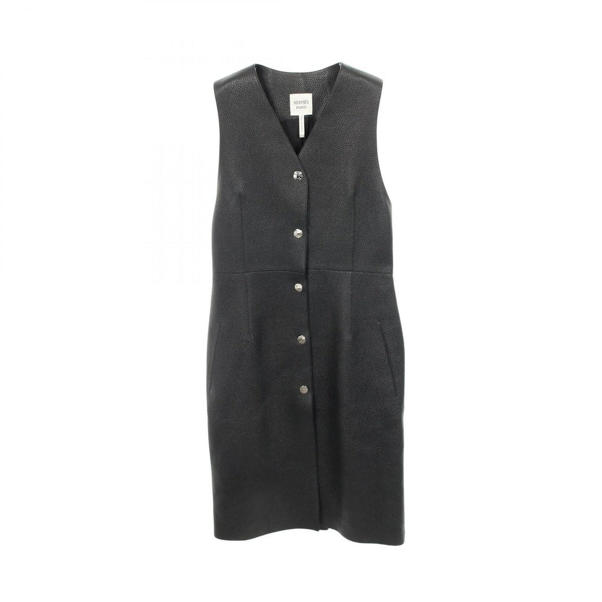 Hermes Vest Button Long Gilet
