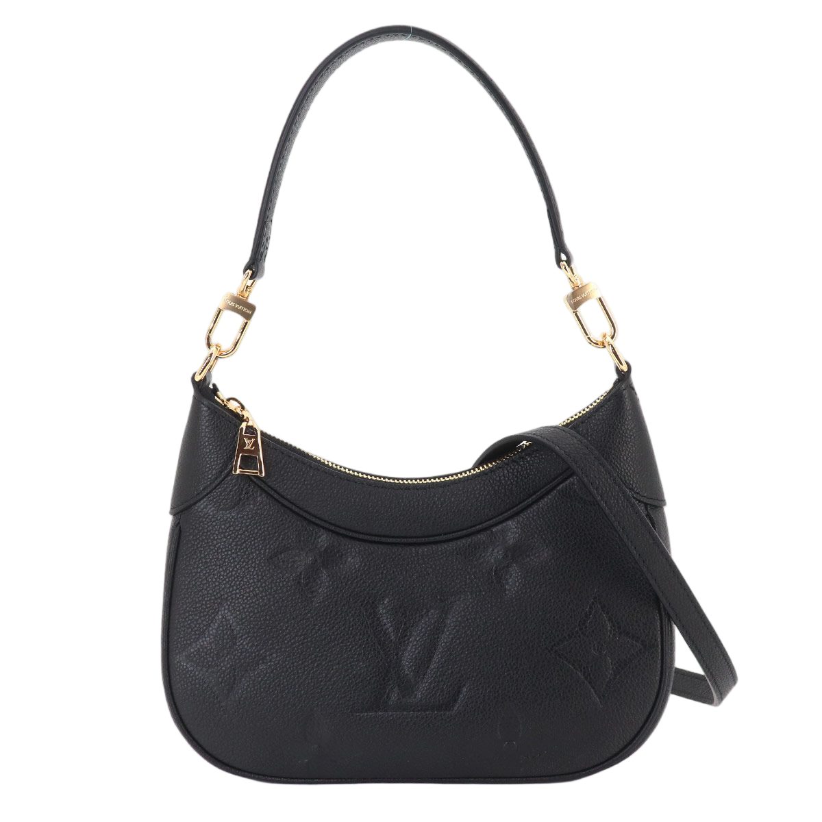 Louis Vuitton Monogram Empreinte Bagatelle NM 2-Way Shoulder Bag Black