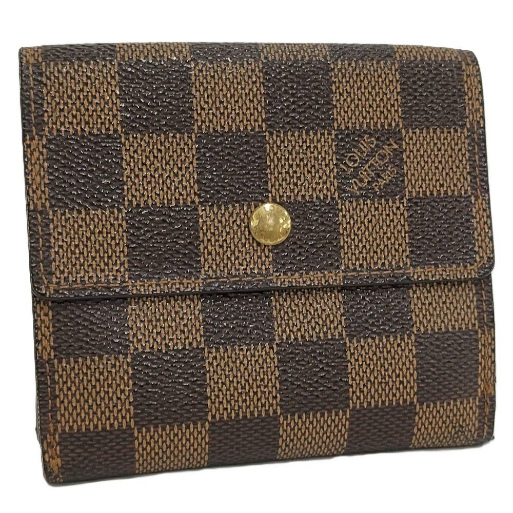 Louis Vuitton Porte-Monnaie Billets Cult Cles Fold Wallet Damier Ebene