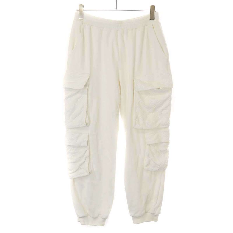 Louis Vuitton 19ss Velour Monogram Pants Velvet Monogram Cargo Pants Jza Hgy83w