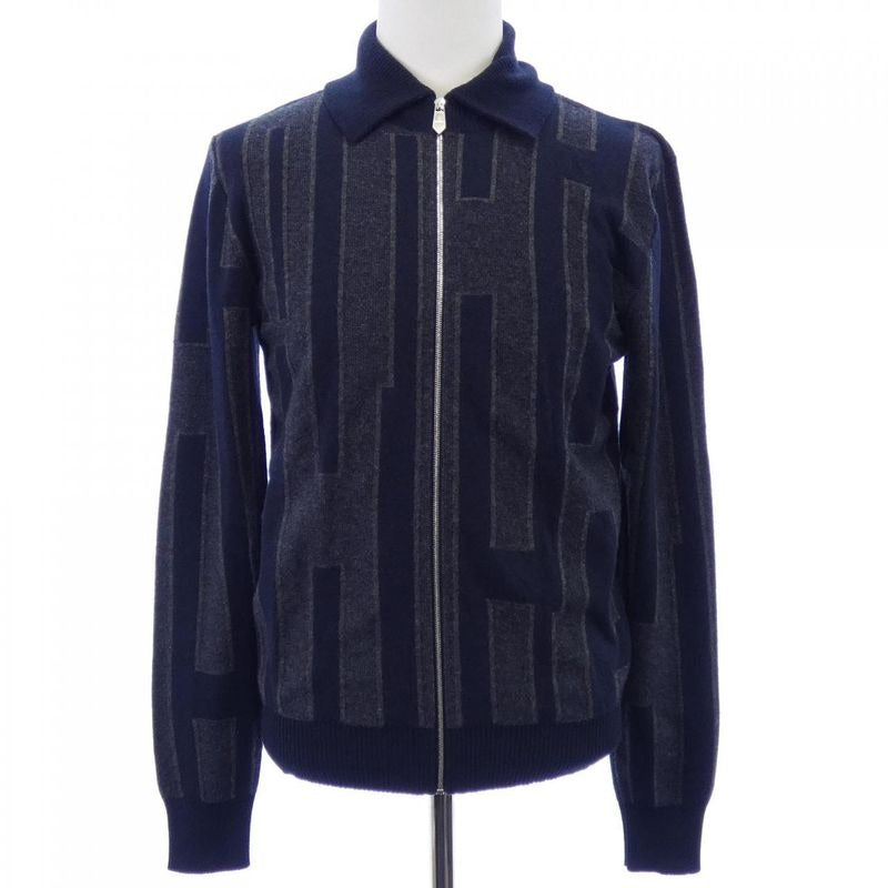 Hermes Navy Cardigan