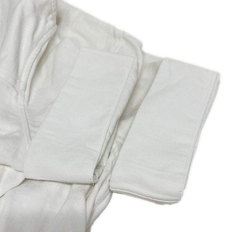 Loewe Short Sleeve Shirt Size 34 S Women - S359y13x53 White Cotton