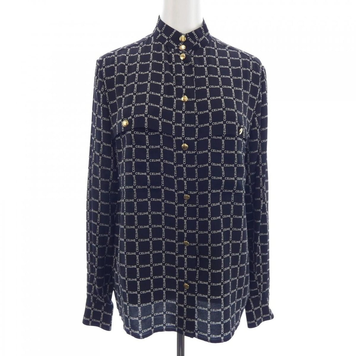 Celine Triomphe Shirt Black