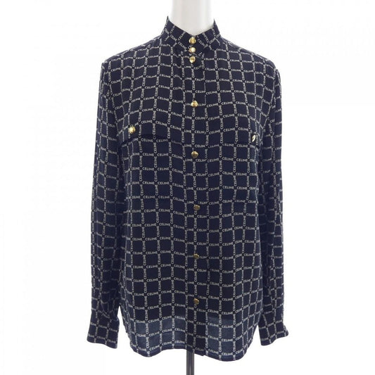Celine Triomphe Shirt Black