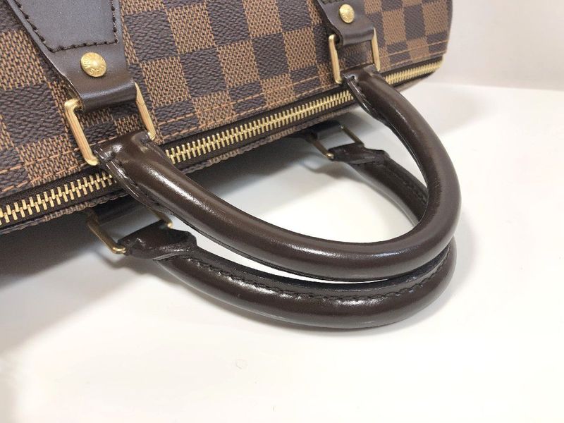 Louis Vuitton Damier Speedy 30 N41531 Mini Boston Bag Brown Handbag Preowned