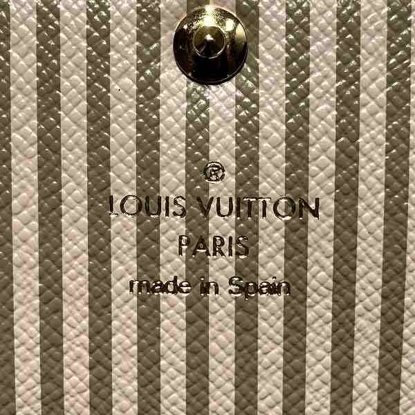 Louis Vuitton Damier Portefeuille Sarah N63179 Trunk Motif Long Wallet With Two