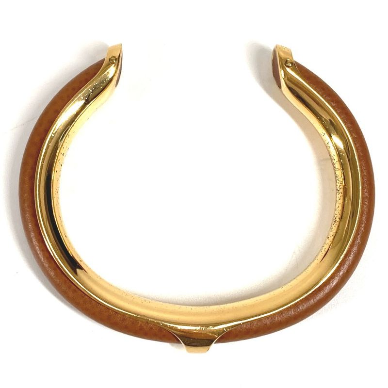 Hermes Bangle Metal Brown