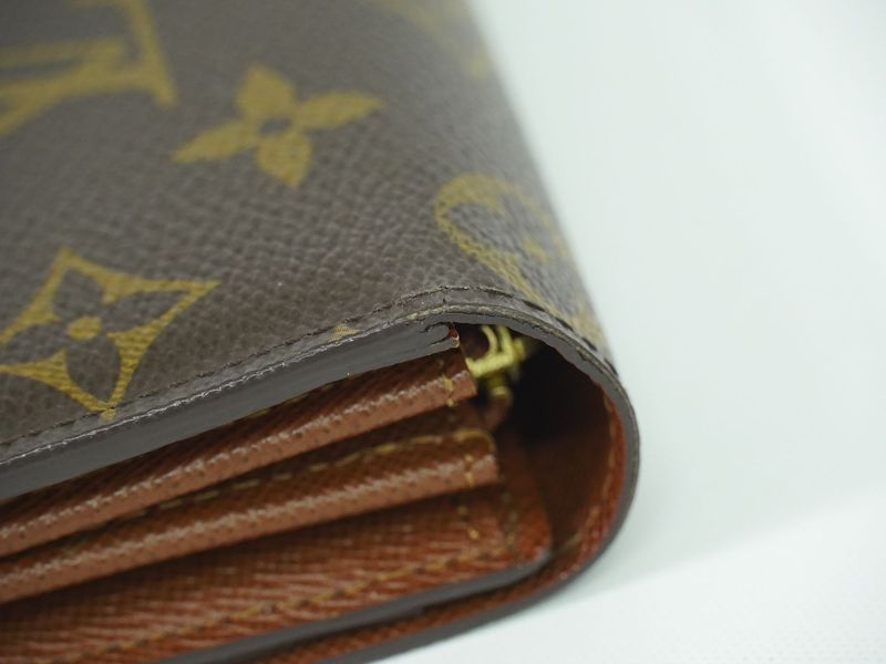 Authentic Louis Vuitton LV Old Shape Portefeuille Sarah Monogram Long Wallet