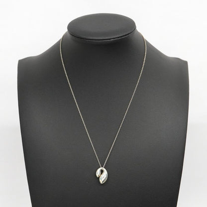 Tiffany & Co Necklace Double Teardrop Silver 925 Ladies