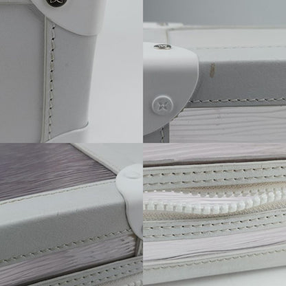 Louis Vuitton Soft Trunk Transparent X White Epi Plat Jouge M55602 Du3199