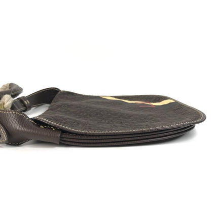 Louis Vuitton Shoulder Bag Aman M40021 Monogram Mini Lin Canvas Brown