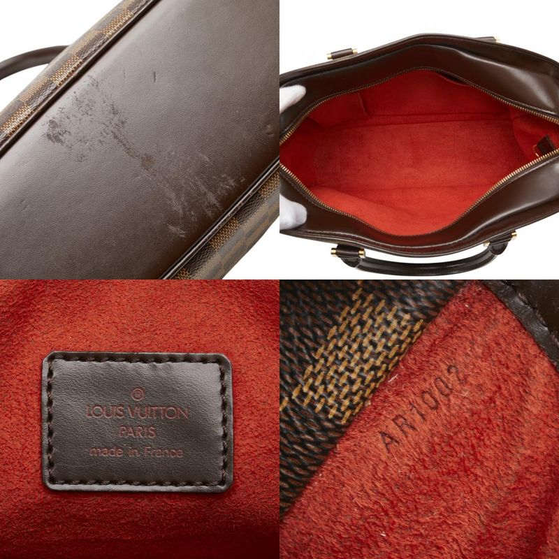 Louis Vuitton Damier Sarria Orizontal N51282 Brown PVC Leather Women Louis