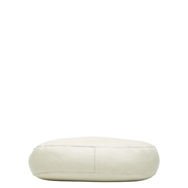 Gucci One Shoulder Bag 101308 Ivory Leather Women's Gucci