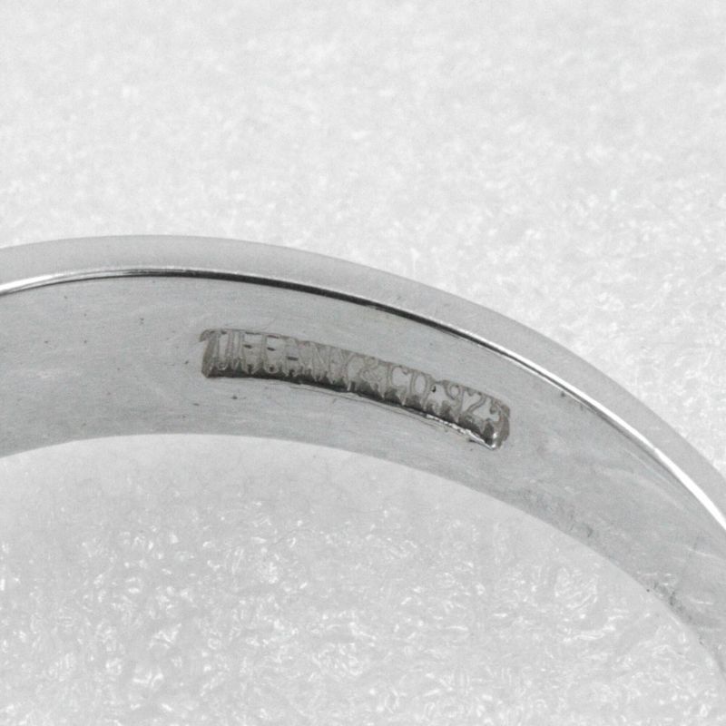 Tiffany & Co Triple Heart Silver 925 Size 12.5 Ladies' 2.9g Ring