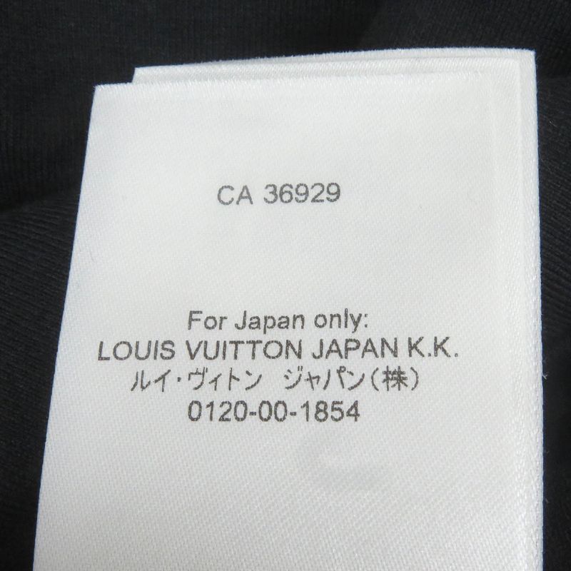 Louis Vuitton 22SS 100% Cotton LV 2054 Thermo Heat Reactive Print Crew Neck