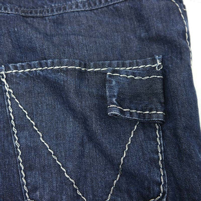 Bottega Veneta Stitch Denim Half Pants 662267 Size 46