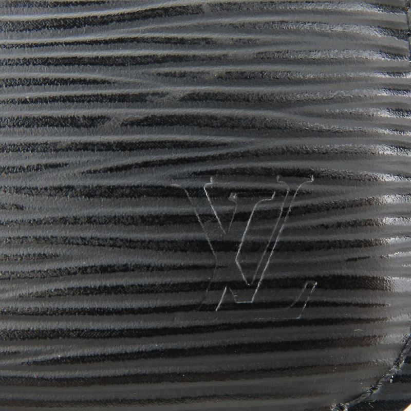 Louis Vuitton Coin Case Pochette Cles M66602 Epi Leather Noir Black Silver