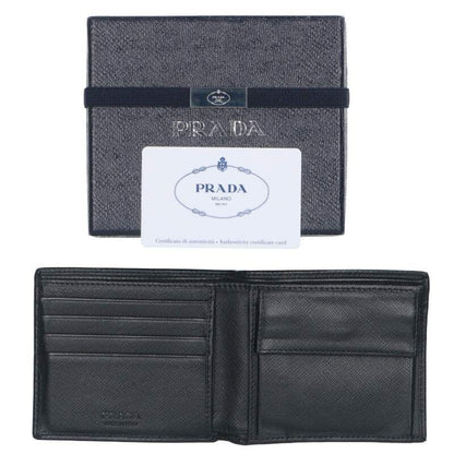 Prada 2mo738 Saffiano Leather Bifold Wallet For Men
