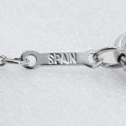 Tiffany & Co Open Heart Elsa Peretti 925 Silver Ladies 2.4g Necklace