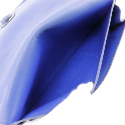 Hermes Dogon GM Togo Blue T Unisex Long Wallet