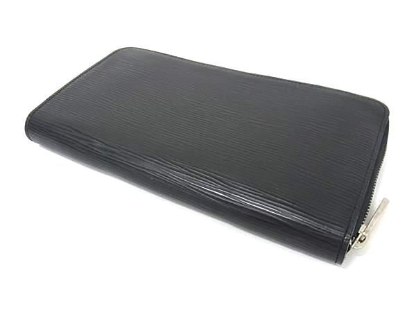 Louis Vuitton M62643 Epi Zippy Organizer NM Long Wallet Black Fj9996