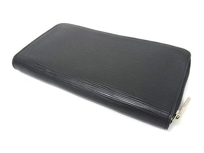 Louis Vuitton M62643 Epi Zippy Organizer NM Long Wallet Black Fj9996