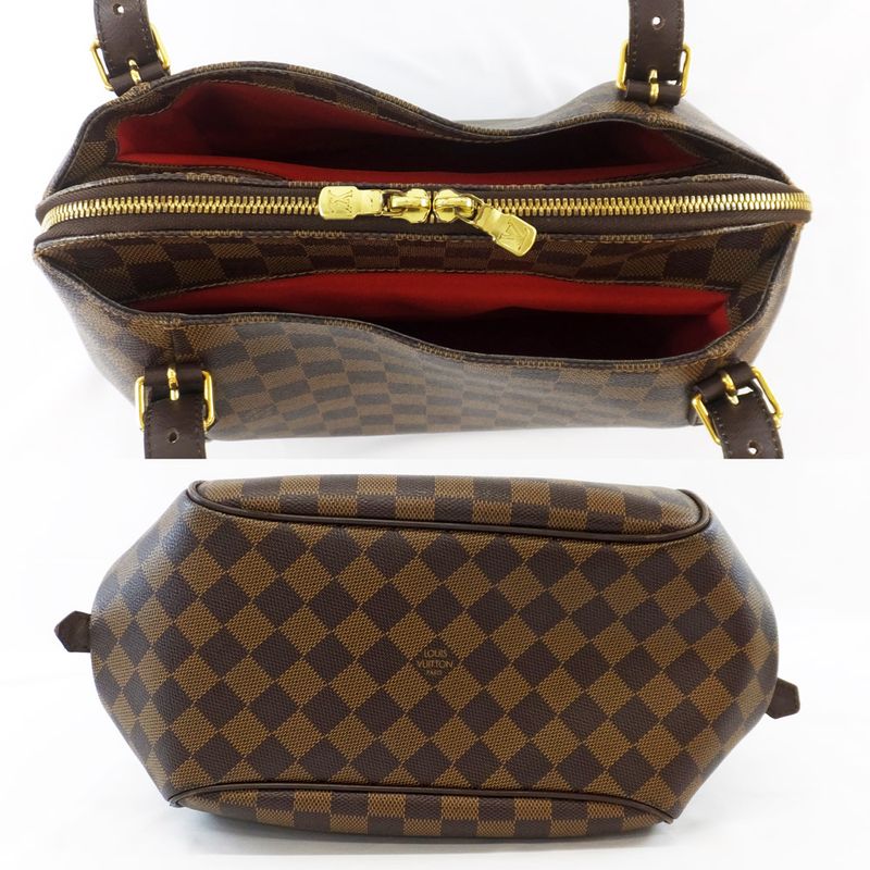Louis Vuitton Belem MM Shoulder Bag Semi Shoulder N51174 Damier Brown