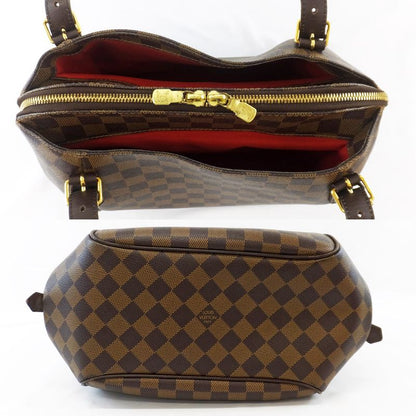 Louis Vuitton Belem MM Shoulder Bag Semi Shoulder N51174 Damier Brown