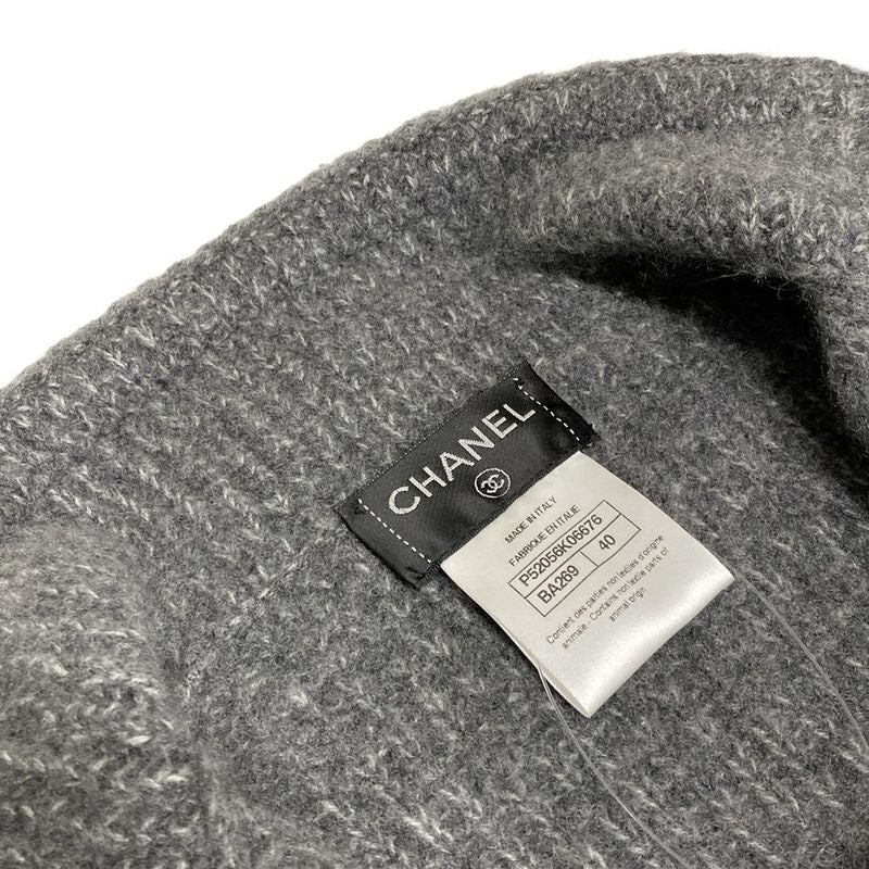 Chanel Jacket Size 40 M Women - P52056 Gray Long Sleeves / Autumn / Winter /