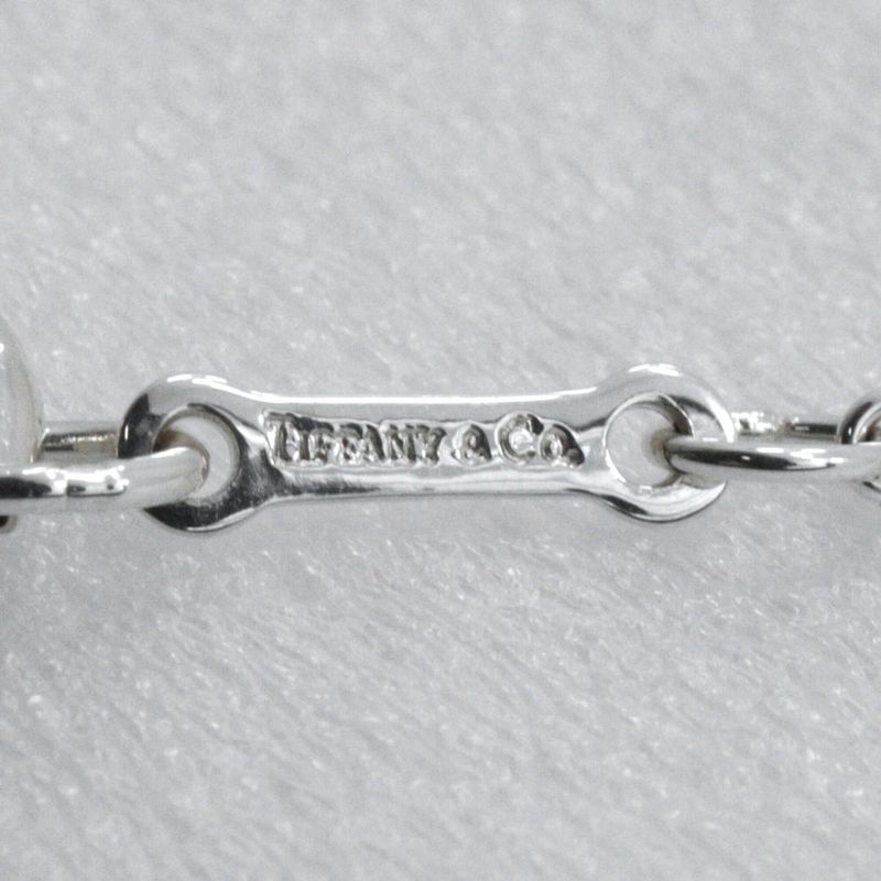 Tiffany & Co Open Heart Elsa Peretti 925 Silver Ladies 6.2g Necklace