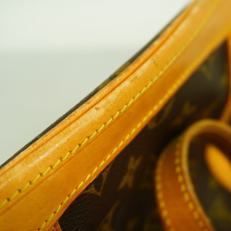 Louis Vuitton Tote Bag Monogram Bucket GM M42236 Brown Ladies