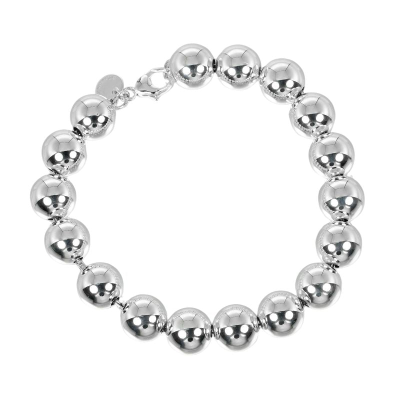 Tiffany & Co Hardware Ball Wrist Circumference 16cm (6.30in) Silver 925 Ladies