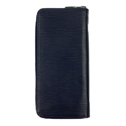 Louis Vuitton Epi Zippy Wallet Vertical M60964 Navy